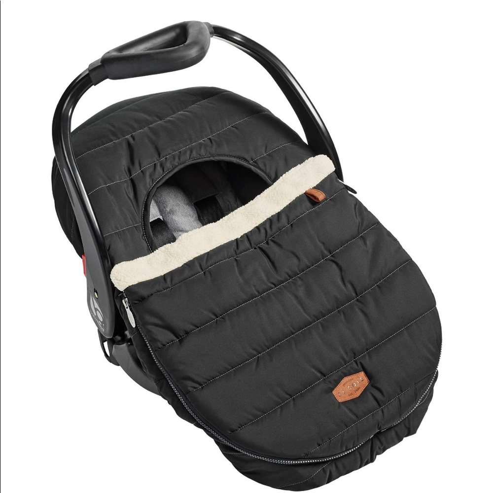 Like New JJ Cole Car Seat Cover Black
